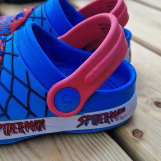 16 cm - klomp Spiderman blauw maat 5