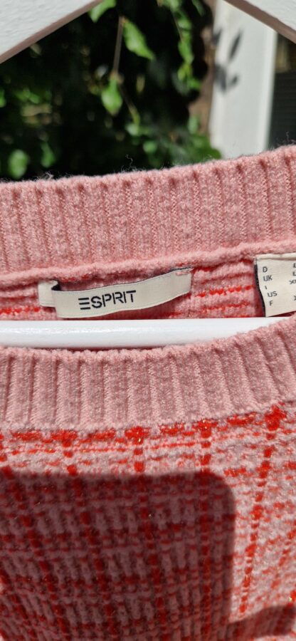 L - Esprit trui rood roze (0525sh4) - Afbeelding 4
