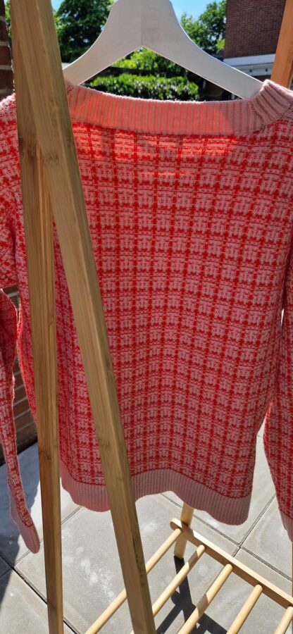L - Esprit trui rood roze (0525sh4) - Afbeelding 7
