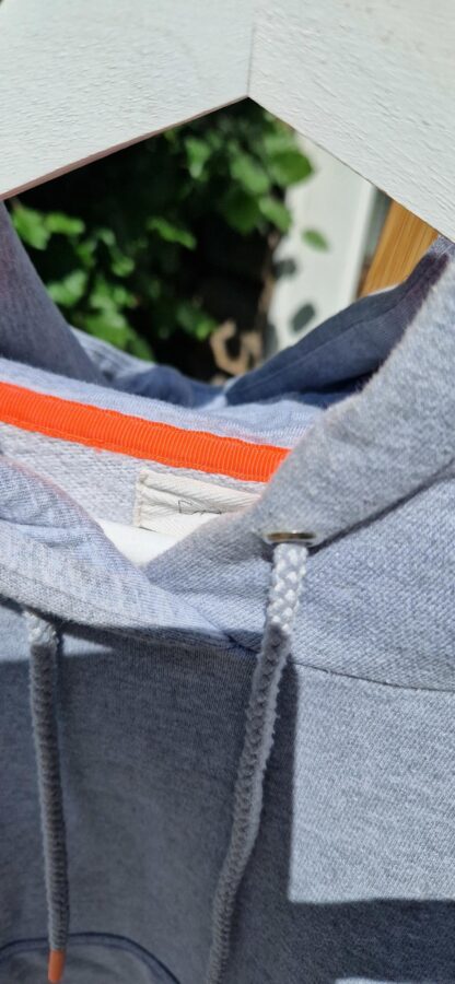 S - Day x fee G sweater neon embroidery hoody grijs (0525sh4) - Afbeelding 4