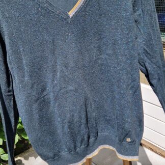 M - Kocca trui groen glitter (0525sh4)