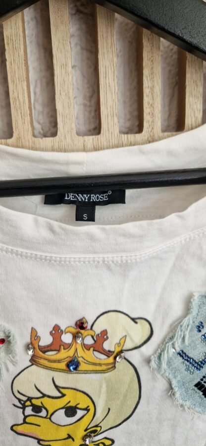 S - Denny Rose shirt print voor/achter (0525sh3) - Afbeelding 7