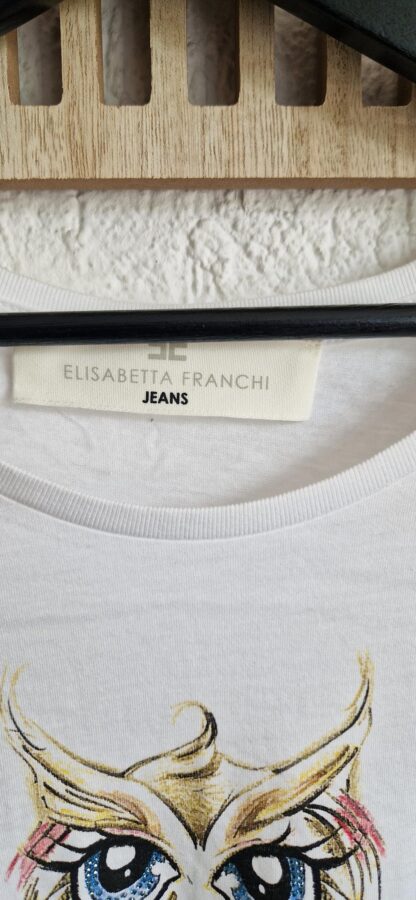 42 - Elisabetta Franchi shirt uil (0525sh3) - Afbeelding 7