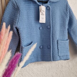 S ipv M - Zara vestjas blauw nieuw (0525may1)