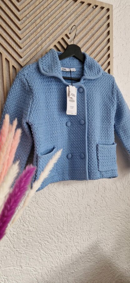 S ipv M - Zara vestjas blauw nieuw (0525may1)