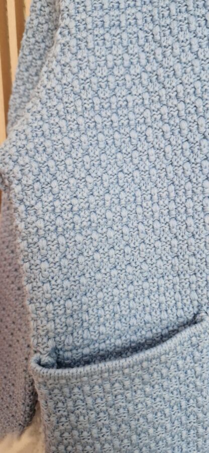 S ipv M - Zara vestjas blauw nieuw (0525may1) - Afbeelding 8