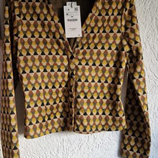 S/M - Zara blousje retro nieuw (0525may1)