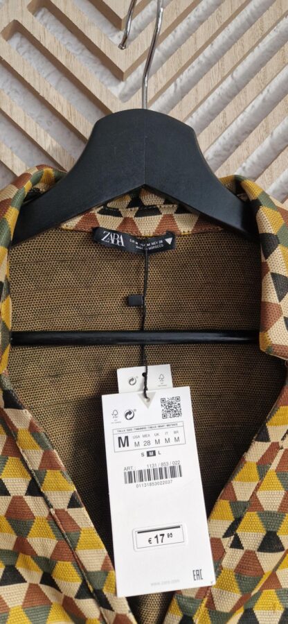 S/M - Zara blousje retro nieuw (0525may1) - Afbeelding 6