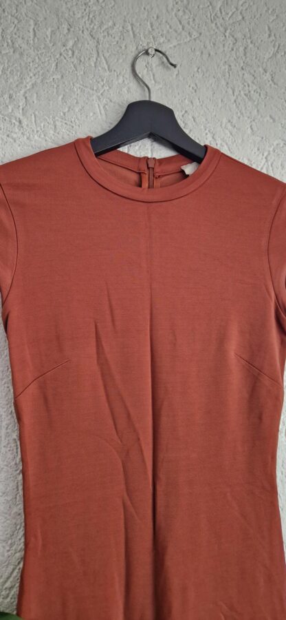 36 - H&M jurk bruin nieuw (0525may1) - Afbeelding 4