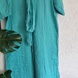 XS - Eksept jurk turquoise nieuw (0525may1)