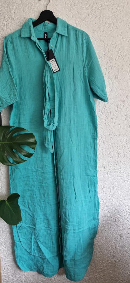 XS - Eksept jurk turquoise nieuw (0525may1)