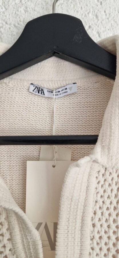 XS/S ipv M - Zara kort truitje wolwit nieuw (0525may1) - Afbeelding 4