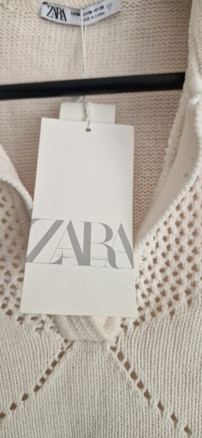 XS/S ipv M - Zara kort truitje wolwit nieuw (0525may1) - Afbeelding 5