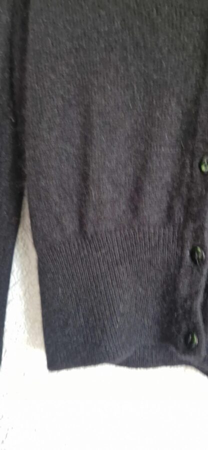 M - H&M vestje zwart angora nieuw (0525prv) - Afbeelding 4
