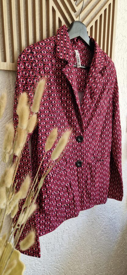 M - Zoso blazer roze travelstof (0525sh3) - Afbeelding 5