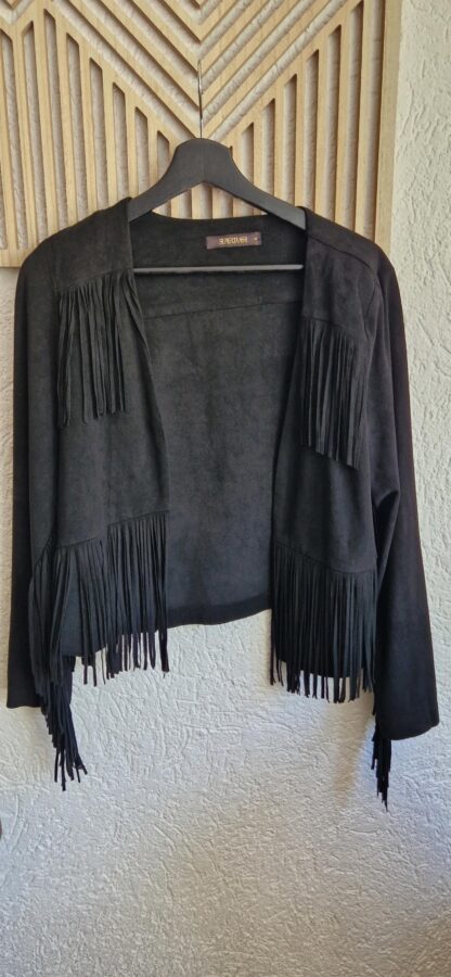 38 - Supertrash franje jasje zwart (0525sh3)