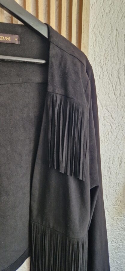 38 - Supertrash franje jasje zwart (0525sh3) - Afbeelding 5
