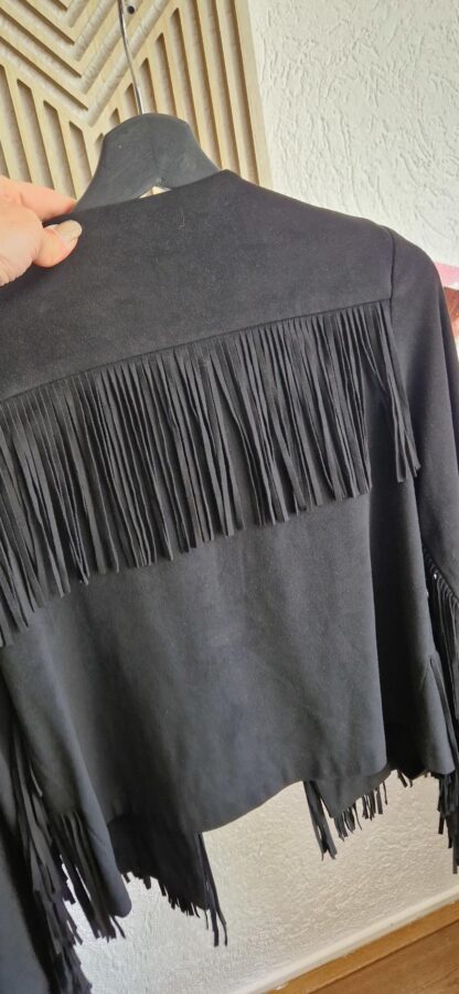 38 - Supertrash franje jasje zwart (0525sh3) - Afbeelding 6