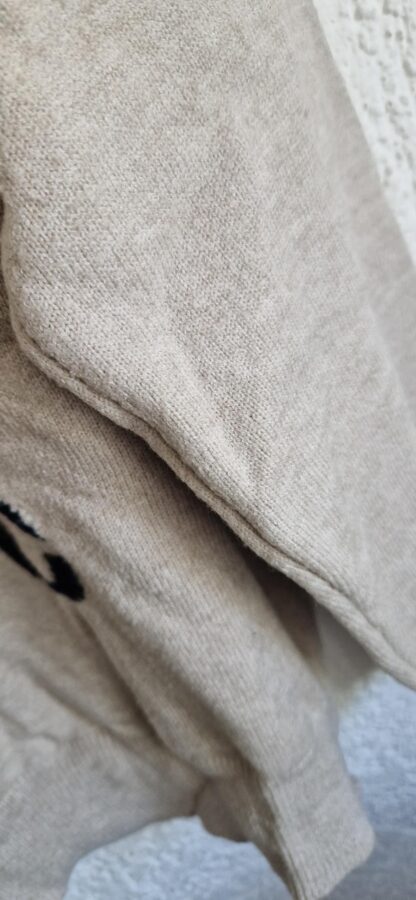 S - TAN trui beige teksten (0525sh3) - Afbeelding 7