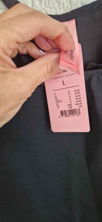 L - Hunkemoller body zwart nieuw (0625am) - Afbeelding 7