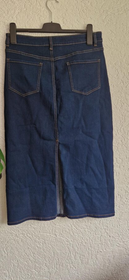 42 - Fashion jeans rok donkerblauw (0625am) - Afbeelding 5