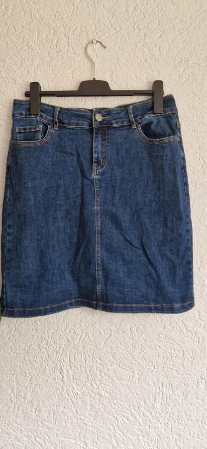 44 - Cassis jeansrok met stretch (0625am)