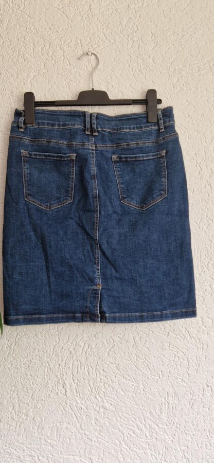 44 - Cassis jeansrok met stretch (0625am) - Afbeelding 4