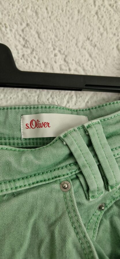 42 - 's Oliver short jeans mint slim (0625am) - Afbeelding 3