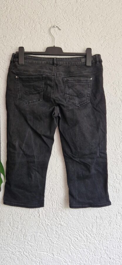 31 - EDC Esprit jeans capri zwart (0625am) - Afbeelding 4