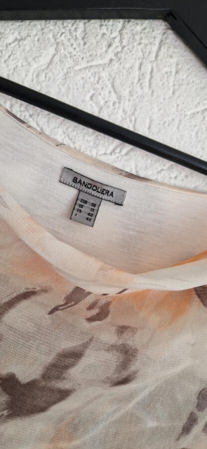 38 - Bandolera jurk zalm (0625dor) - Afbeelding 5