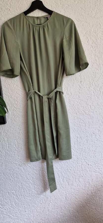 XS - H&M jurkje groen (0625dor) - Afbeelding 2