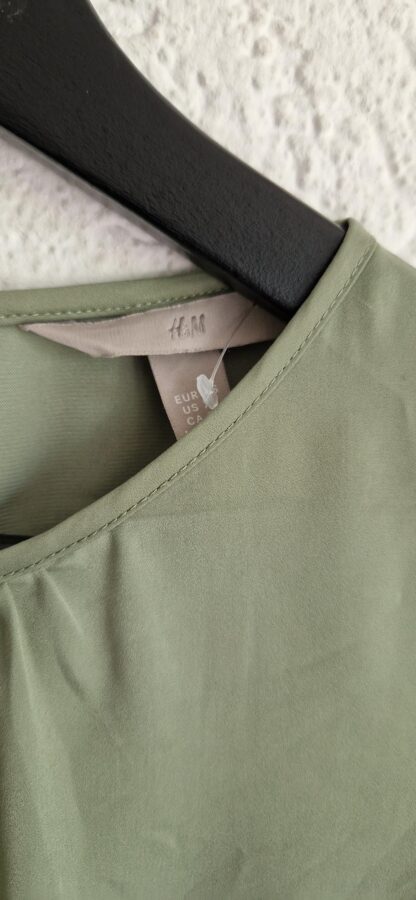 XS - H&M jurkje groen (0625dor) - Afbeelding 5