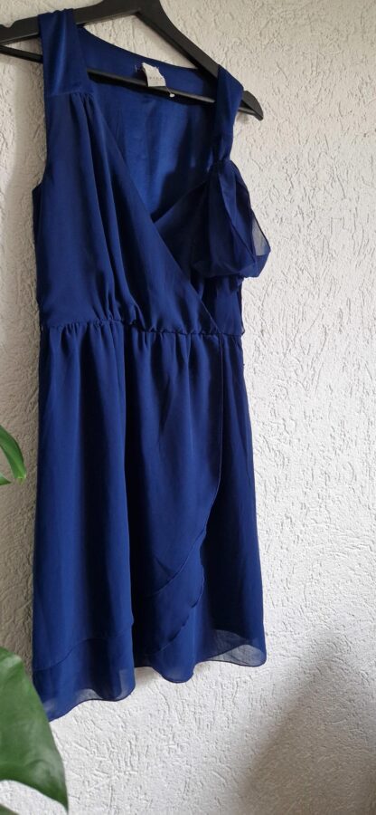 S - Vila jurk kobalt blauw (0625dor) - Afbeelding 3