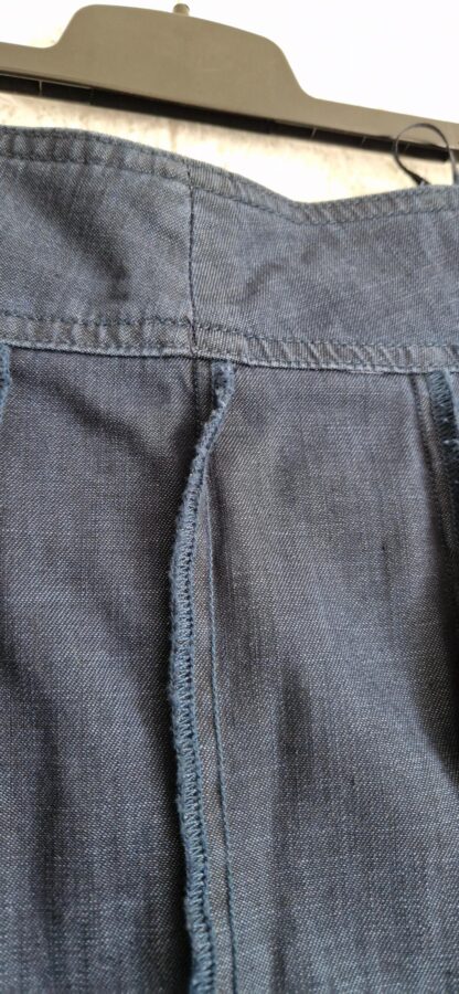 46 - Witteveen denim rok stroken (0625dor) - Afbeelding 5