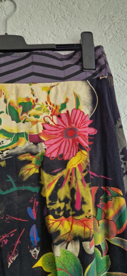 L - Moda piu Anna rok bloemen (0625dor) - Afbeelding 5