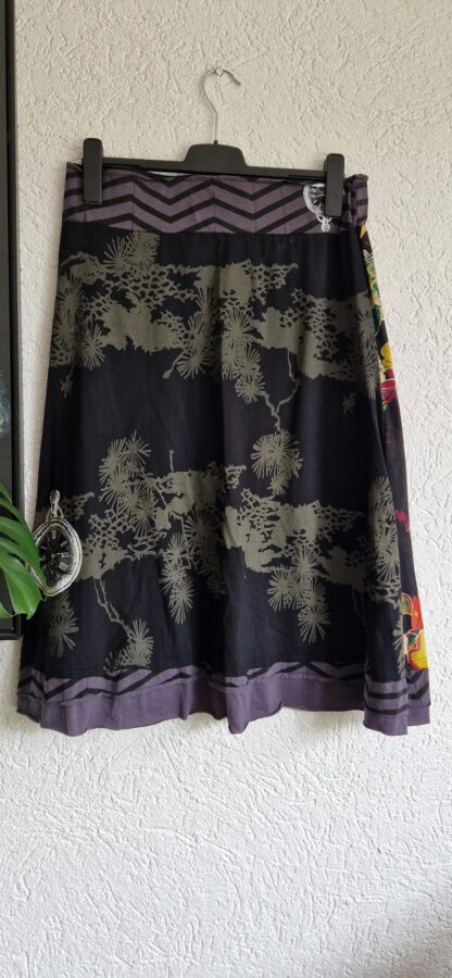 L - Moda piu Anna rok bloemen (0625dor) - Afbeelding 6