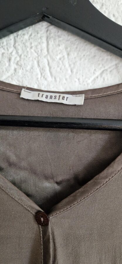 S - Transfer jurk khaki bruin (0625dor) - Afbeelding 6