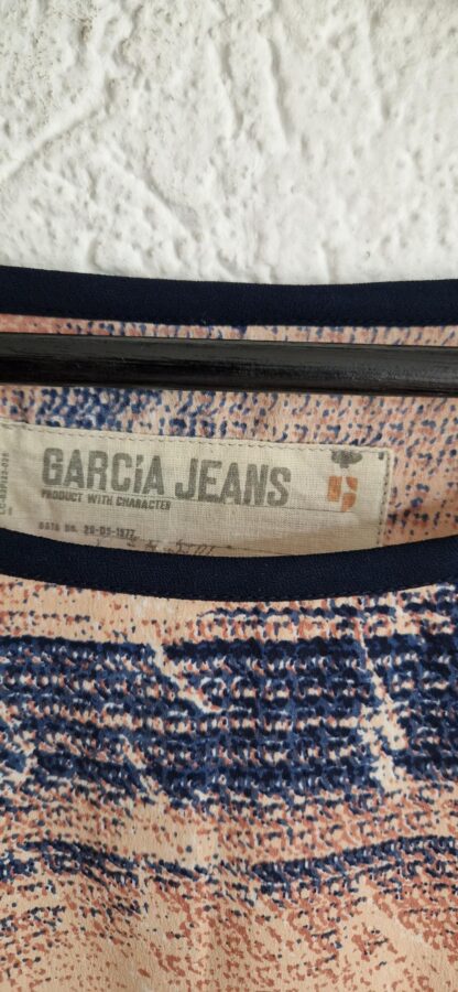 M - Garcia jeans jurk roze blauw (0625dor) - Afbeelding 5