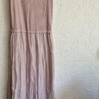 M - Made in Italy antieklook roze jurk (0625dor)