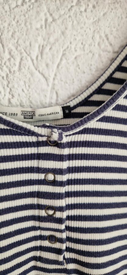 M - America Today streepjes jurk (0625dor) - Afbeelding 4