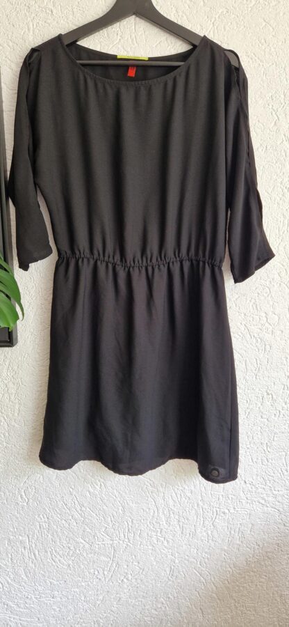 38 - s'Oliver QS jurk zwart (0625dor)