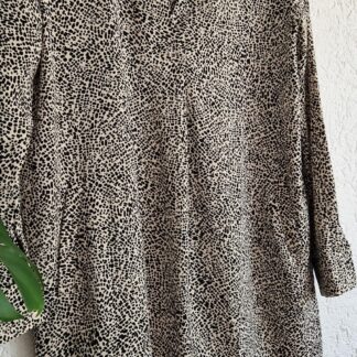 S - Kilky jurkje printje zwart creme (0625dor)