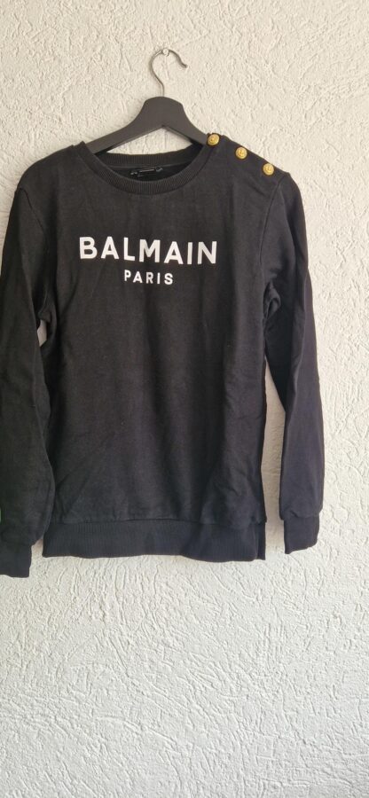 158 - Balmain sweater zwart (0625meg8)