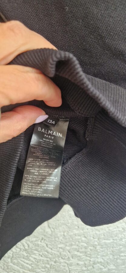 158 - Balmain sweater zwart (0625meg8) - Afbeelding 5
