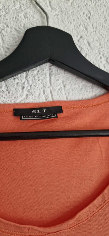 40 - SET shirt oranje basic (0625meg8) - Afbeelding 3