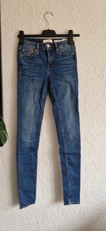 26 - MET super skinny jeans blauw (0625meg8)