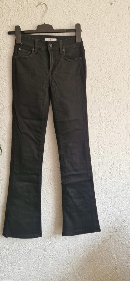 24 - 7 for all mankind jeans zwart nieuw (0625meg8)