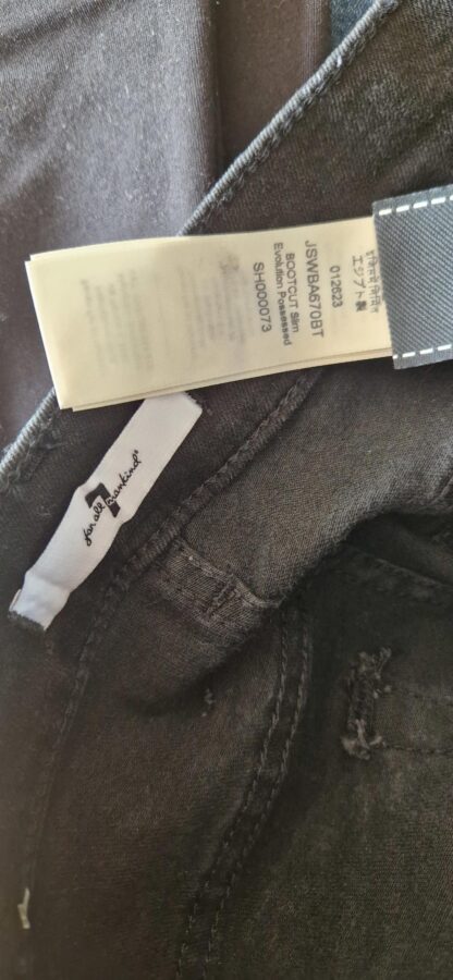 24 - 7 for all mankind jeans zwart nieuw (0625meg8) - Afbeelding 8