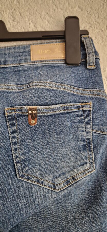 28 - Liu Jo jeans blauw korte lengte (0625meg8) - Afbeelding 6