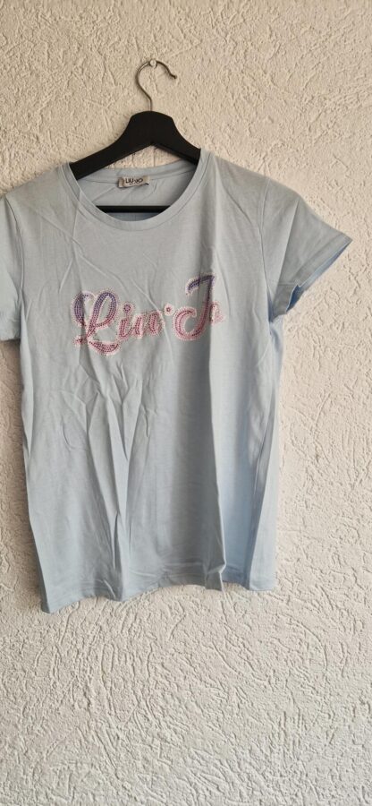 XS - Liu Jo shirt lichtblauw print (0625meg8) - Afbeelding 3